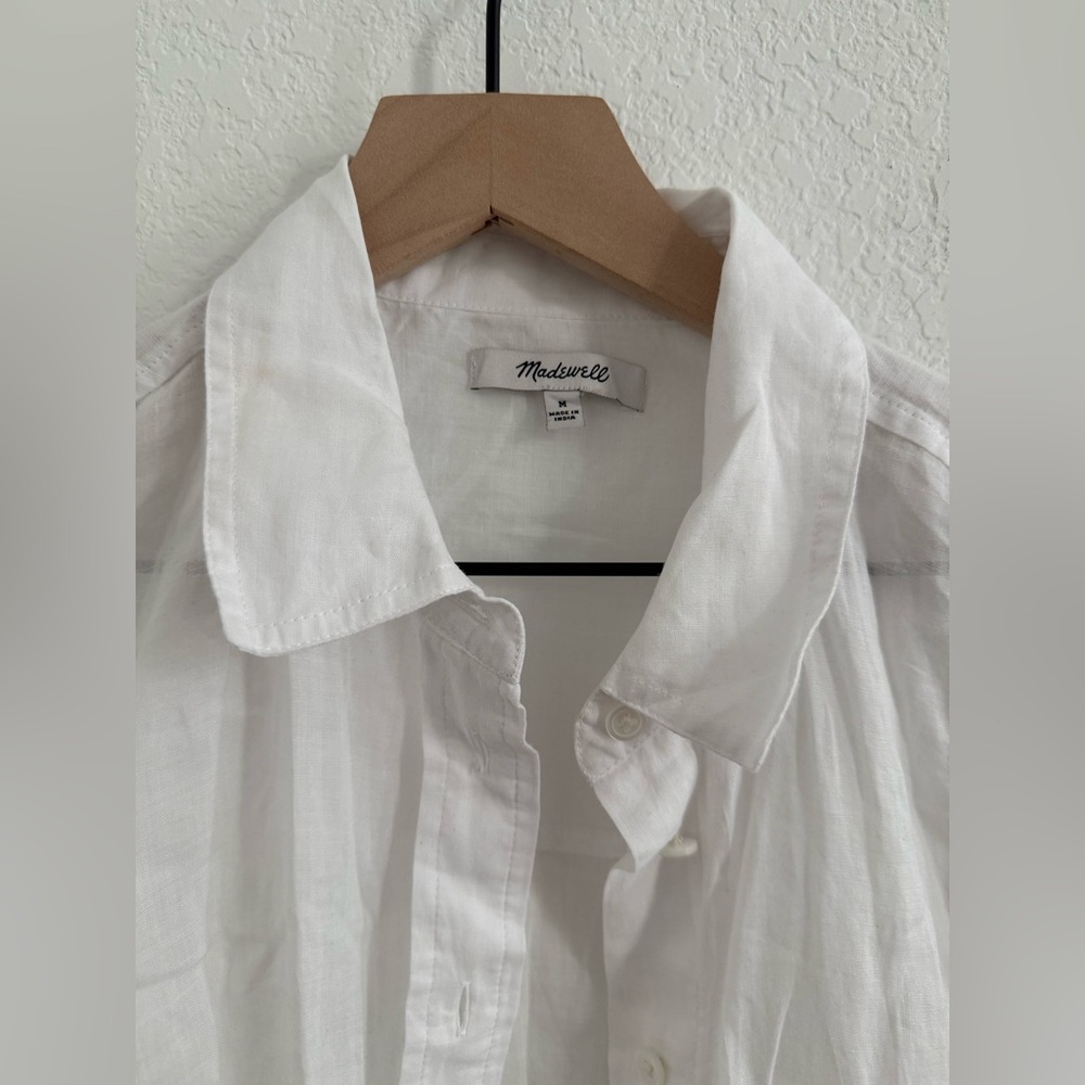 Madewell // NWOT The Oversized Shirt - Picture 7 of 10